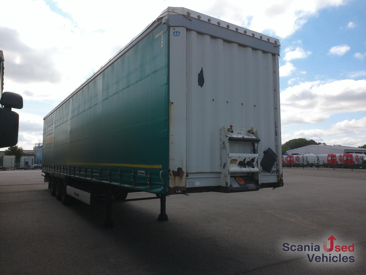 KRONE SD Curtainsider/ Schiebegardine - Schuifzeiloplegger: afbeelding 1 KRONE SD Curtainsider/ Schiebegardine - Schuifzeiloplegger: afbeelding 1