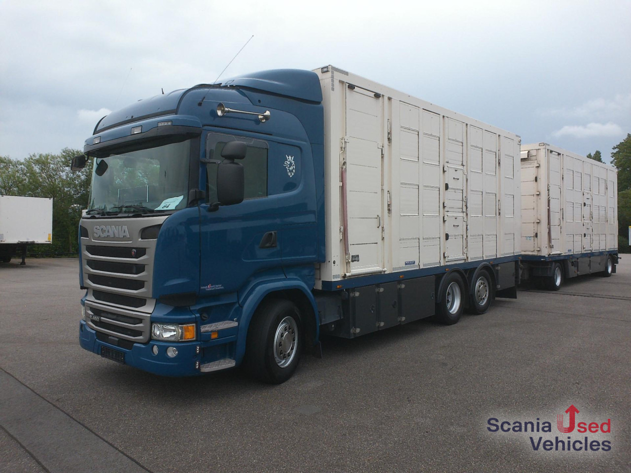 SCANIA R 450 LB6x2*4MNA - Paardenvrachtwagen: afbeelding 1 SCANIA R 450 LB6x2*4MNA - Paardenvrachtwagen: afbeelding 1