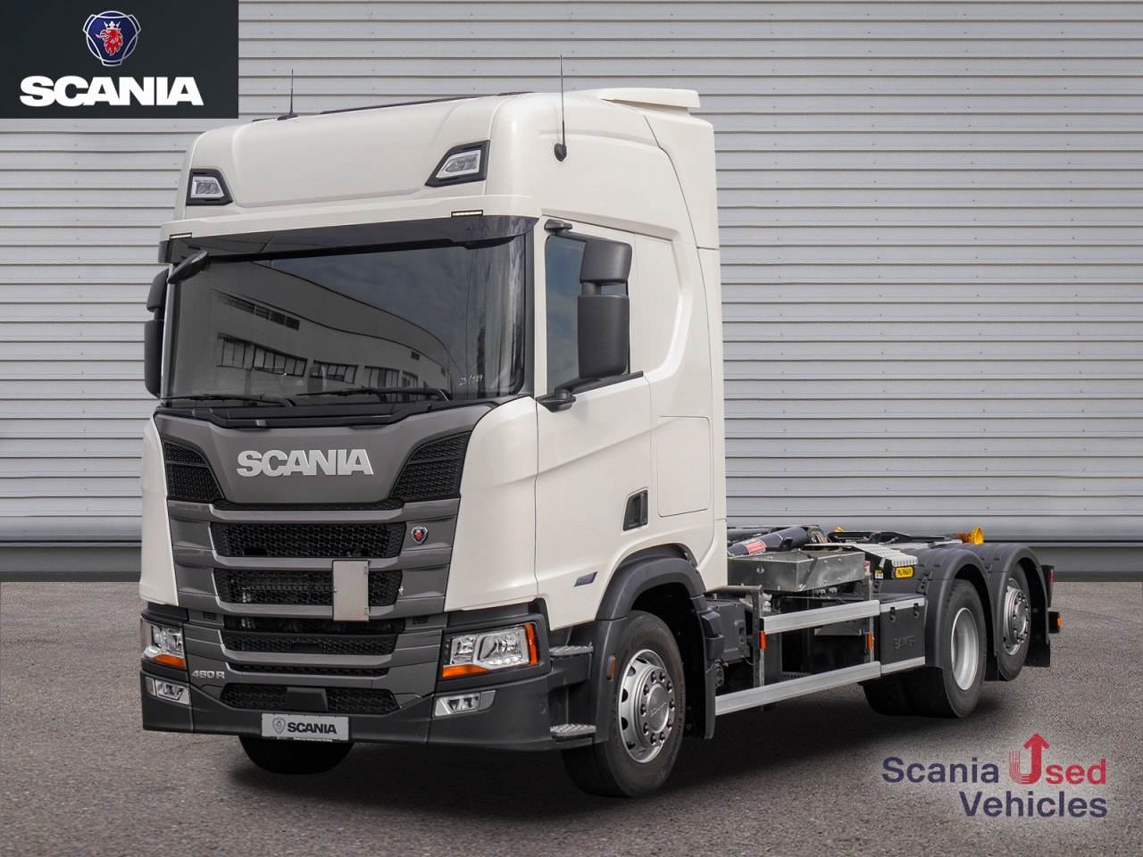 SCANIA R 460 B6x2*4NA - SUPER - PALFINGER PH T 20 - Haakarmsysteem vrachtwagen: afbeelding 1 SCANIA R 460 B6x2*4NA - SUPER - PALFINGER PH T 20 - Haakarmsysteem vrachtwagen: afbeelding 1