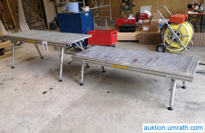 Leasing  Posten Konvolut Zarges Plattform Laufsteg Bühne Überstieg Gehsteig Sockel Treppen Aluminium hochwertig Posten Konvolut Zarges Plattform Laufsteg Bühne Überstieg Gehsteig Sockel Treppen Aluminium hochwertig: afbeelding 22