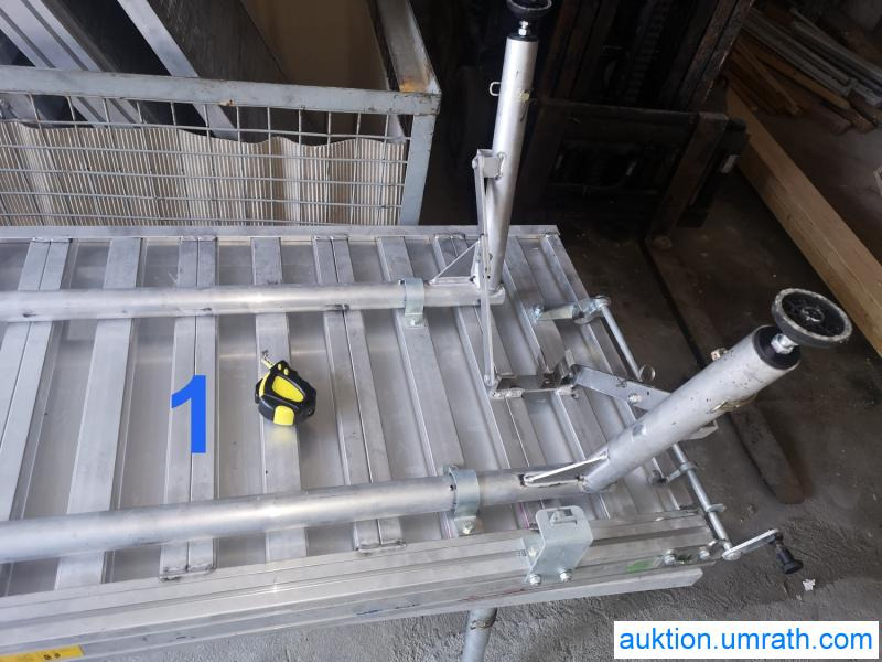 Leasing  Posten Konvolut Zarges Plattform Laufsteg Bühne Überstieg Gehsteig Sockel Treppen Aluminium hochwertig Posten Konvolut Zarges Plattform Laufsteg Bühne Überstieg Gehsteig Sockel Treppen Aluminium hochwertig: afbeelding 23