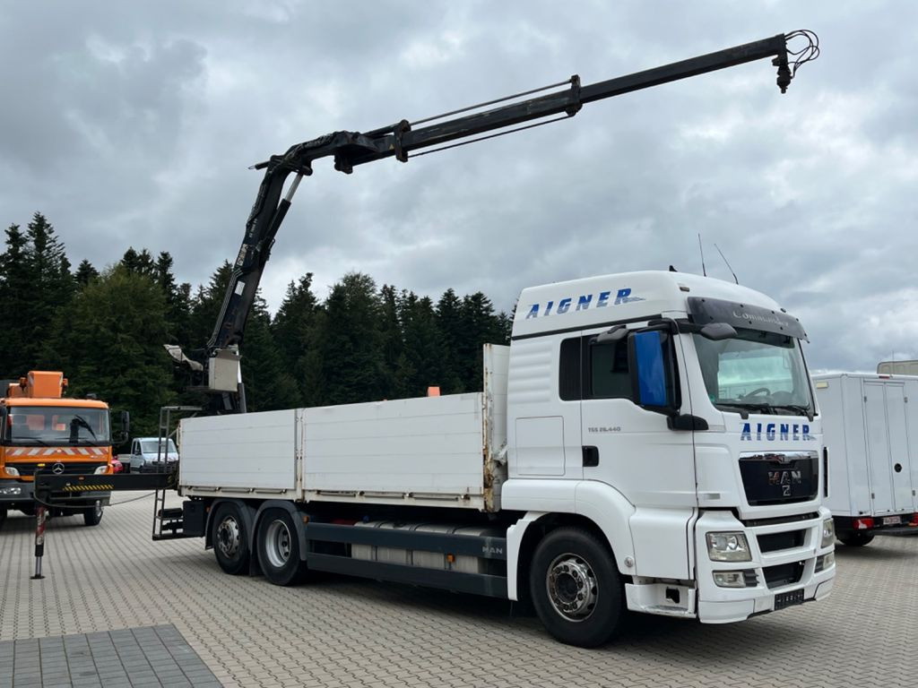 MAN TGS 26.440 Baustoff mit HIAB XS 166 Kran MAN TGS 26.440 Baustoff mit HIAB XS 166 Kran - Vrachtwagen met open laadbak, Kraanwagen: afbeelding 4 MAN TGS 26.440 Baustoff mit HIAB XS 166 Kran MAN TGS 26.440 Baustoff mit HIAB XS 166 Kran - Vrachtwagen met open laadbak, Kraanwagen: afbeelding 4