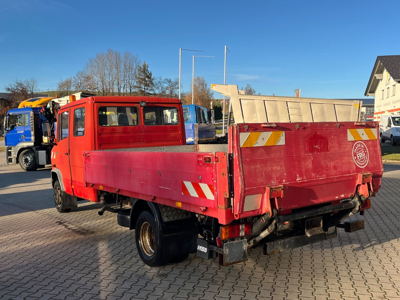 Mercedes-Benz 714D Doka Pritsche - Bestelwagen open laadbak, Bestelwagen met dubbele cabine: afbeelding 5 Mercedes-Benz 714D Doka Pritsche - Bestelwagen open laadbak, Bestelwagen met dubbele cabine: afbeelding 5