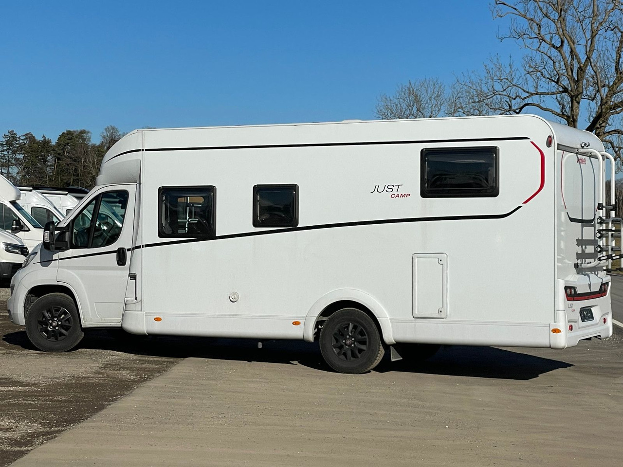 Half integraal camper Dethleffs Just T 7052 EB mit Hubbett,Fiat,Markise,RFK,Navi: afbeelding 6