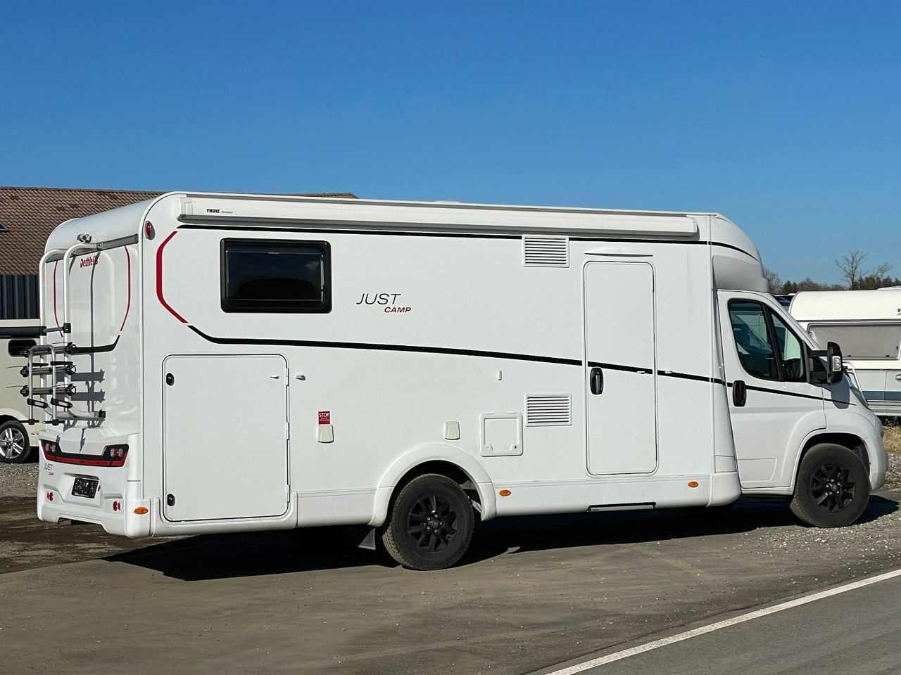 Half integraal camper Dethleffs Just T 7052 EB mit Hubbett,Fiat,Markise,RFK,Navi: afbeelding 8