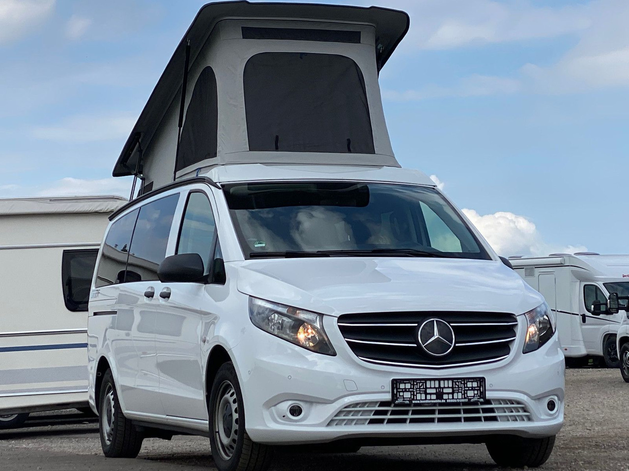 Pössl Campstar Mercedes Vito Tourer Pro Lang - Buscamper: afbeelding 1 Pössl Campstar Mercedes Vito Tourer Pro Lang - Buscamper: afbeelding 1