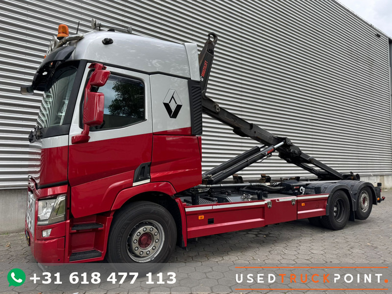 Renault T480 13 LTR / 6X2 / MultiLift 26T / Roof Klima / NL Truck - Haakarmsysteem vrachtwagen: afbeelding 1 Renault T480 13 LTR / 6X2 / MultiLift 26T / Roof Klima / NL Truck - Haakarmsysteem vrachtwagen: afbeelding 1