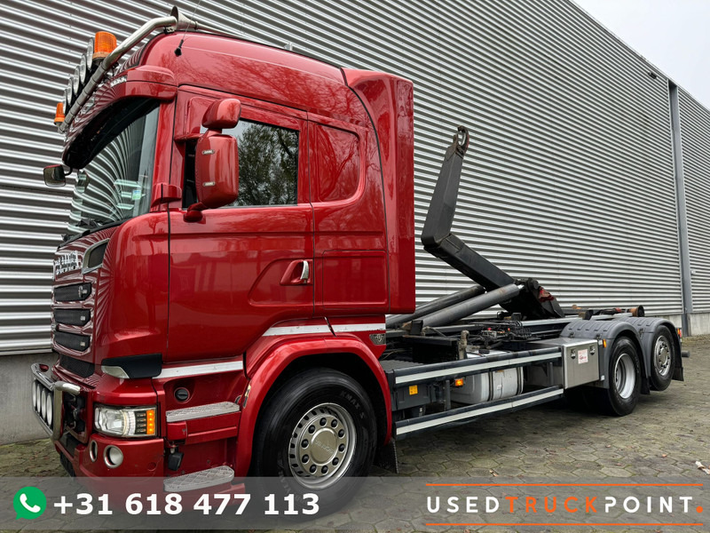 Scania R 580 Highline / 6X2 / Hooksystem / Retarder / Full Air / V8 / Belgium Truck - Haakarmsysteem vrachtwagen: afbeelding 1 Scania R 580 Highline / 6X2 / Hooksystem / Retarder / Full Air / V8 / Belgium Truck - Haakarmsysteem vrachtwagen: afbeelding 1