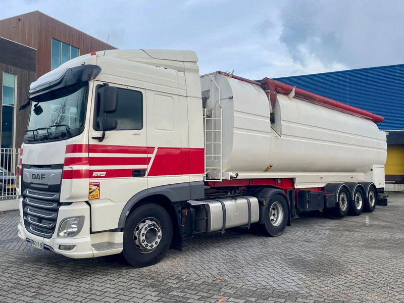 DESOT Daf 480 504908 km bj 2019 RETARDER + TSCI 8 COMP. , SAF AXLES, - Tankoplegger: afbeelding 1 DESOT Daf 480 504908 km bj 2019 RETARDER + TSCI 8 COMP. , SAF AXLES, - Tankoplegger: afbeelding 1