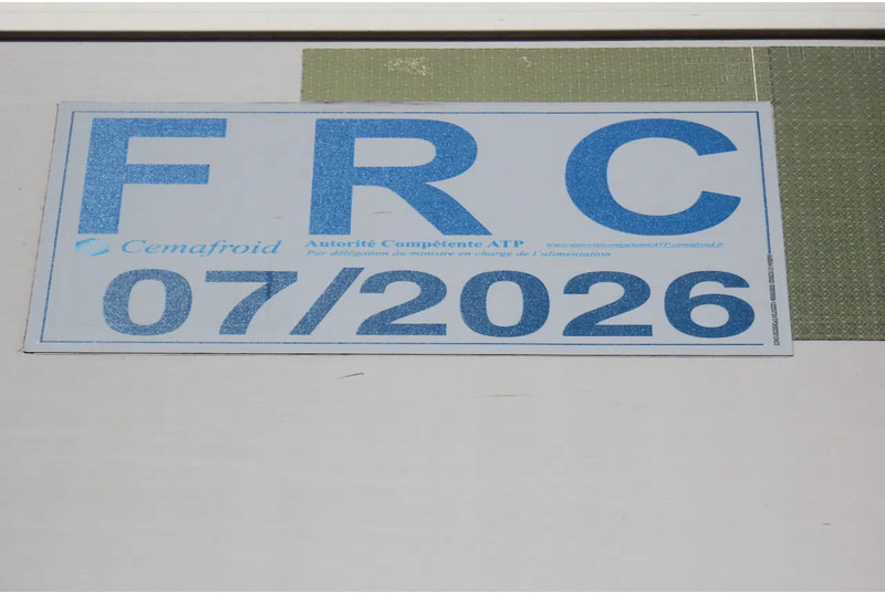 Koelwagen oplegger LAMBERET FRC 07/2026, SAF, 5496 diesel hours, CARRIER VECTOR 1550: afbeelding 9