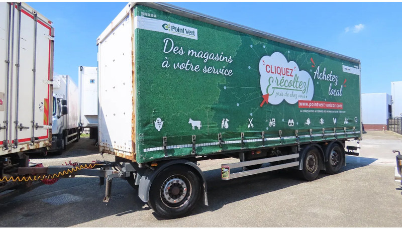 Lecitrailer 27000 kg! Liftaxel, 3 axel BPW, Edscha - Aanhangwagen met huif: afbeelding 2 Lecitrailer 27000 kg! Liftaxel, 3 axel BPW, Edscha - Aanhangwagen met huif: afbeelding 2