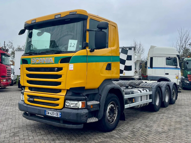 Scania R490 8x4 Retarder - Chassis vrachtwagen: afbeelding 1 Scania R490 8x4 Retarder - Chassis vrachtwagen: afbeelding 1