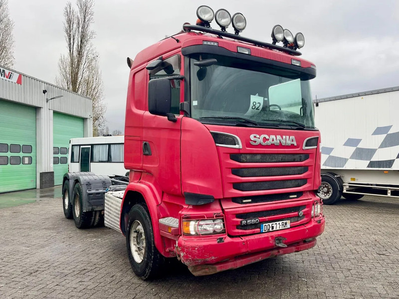 Scania R580 V8 6x4,RETARDER, FULL SPRING! hub reduction, BIG Axels - Chassis vrachtwagen: afbeelding 2 Scania R580 V8 6x4,RETARDER, FULL SPRING! hub reduction, BIG Axels - Chassis vrachtwagen: afbeelding 2