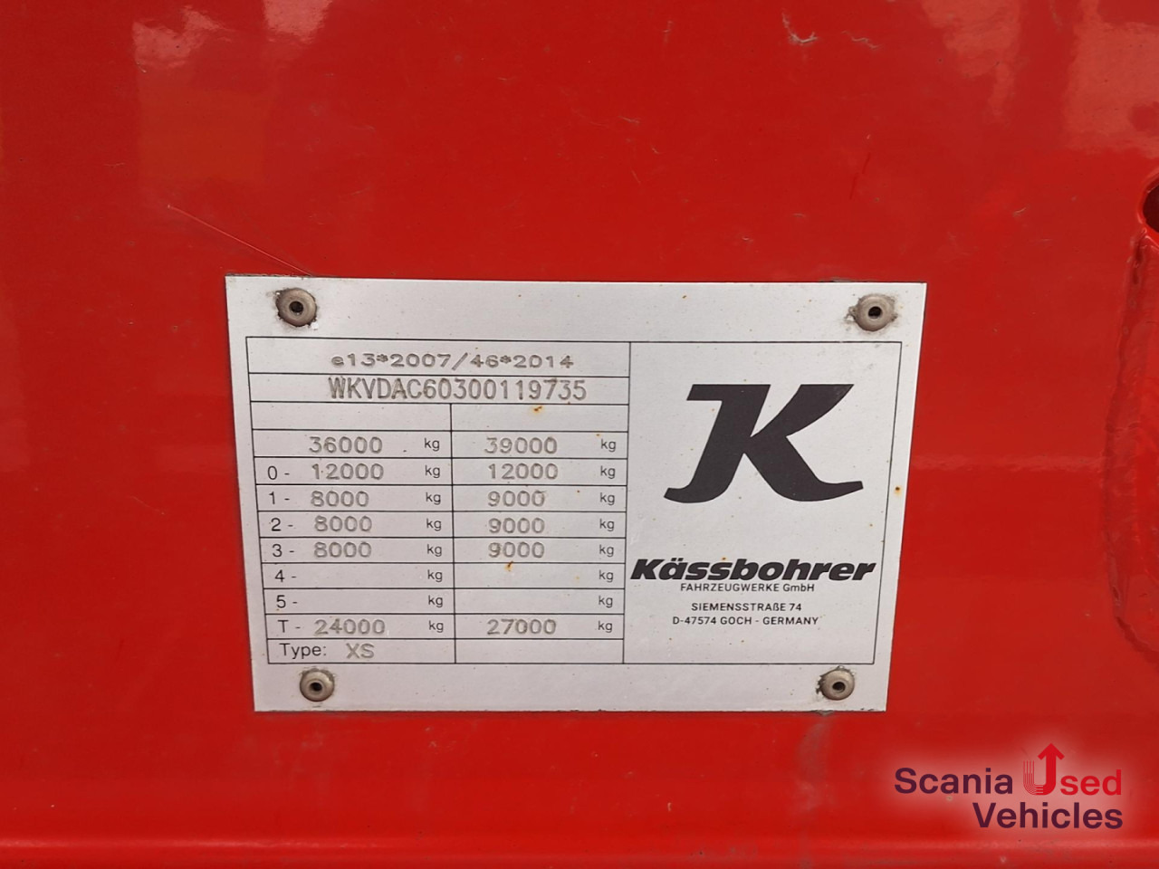 KAESSBOHRER Lebensmitteltank Kippbar SSK 40XS Neuwertig !! - Bulkoplegger: afbeelding 3 KAESSBOHRER Lebensmitteltank Kippbar SSK 40XS Neuwertig !! - Bulkoplegger: afbeelding 3