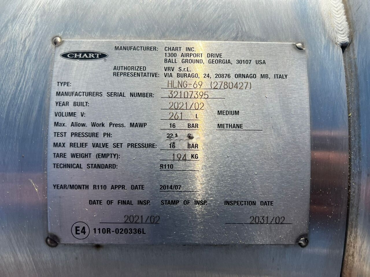 21308872 truck - Brandstoftank voor Vrachtwagen: afbeelding 3 21308872 truck - Brandstoftank voor Vrachtwagen: afbeelding 3