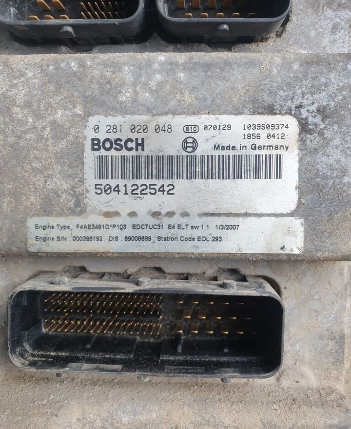 Bosch IVECO ENGINE IVECO - ECU voor Vrachtwagen: afbeelding 3 Bosch IVECO ENGINE IVECO - ECU voor Vrachtwagen: afbeelding 3