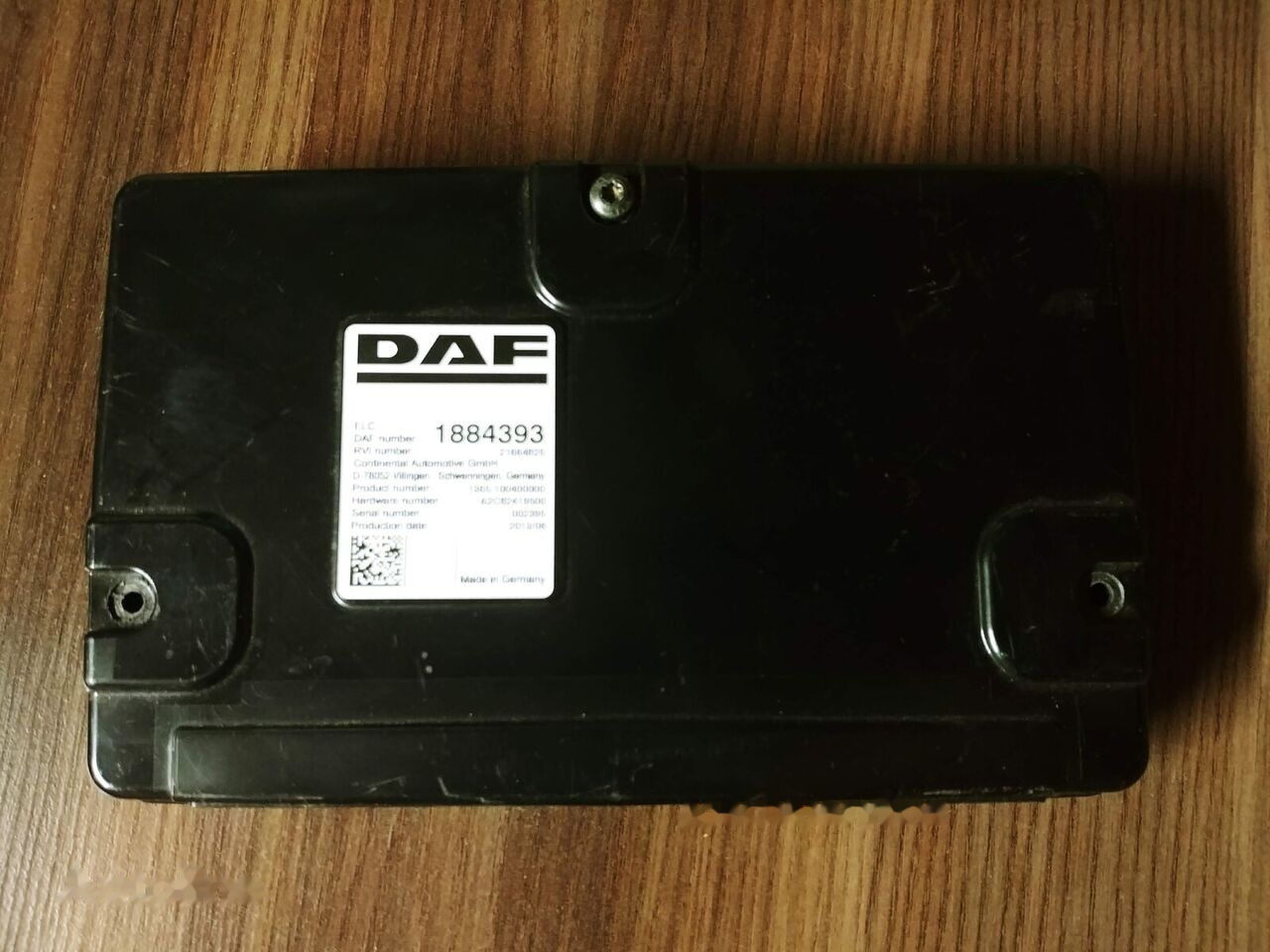 DAF Electronic Light Controller ELC 1884393 DAF CF65 LF45 - ECU voor Vrachtwagen: afbeelding 3 DAF Electronic Light Controller ELC 1884393 DAF CF65 LF45 - ECU voor Vrachtwagen: afbeelding 3