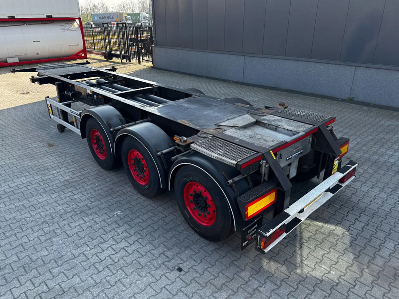 Burg 20FT/3-axles, SAF INTRADISC, ADR (EXII, EXII, FL, AT), 2x LIFTAXLE, NL-Chassis, APK/ADR:06/2025 - Containertransporter/ Wissellaadbak oplegger: afbeelding 5 Burg 20FT/3-axles, SAF INTRADISC, ADR (EXII, EXII, FL, AT), 2x LIFTAXLE, NL-Chassis, APK/ADR:06/2025 - Containertransporter/ Wissellaadbak oplegger: afbeelding 5