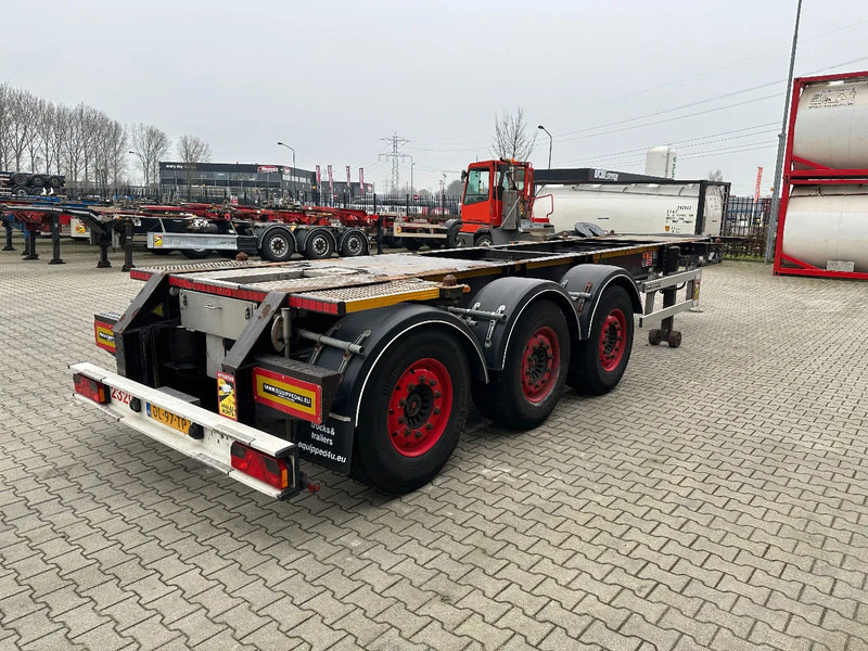 Burg 20FT ADR (EX/II, EX/III, FL, AT) Chassis, Leergewicht : 3.690kg, SAF INTRADISC, 2x Liftachse, NL-Chassis, APK/ADR: 04-2025 - Containertransporter/ Wissellaadbak oplegger: afbeelding 3 Burg 20FT ADR (EX/II, EX/III, FL, AT) Chassis, Leergewicht : 3.690kg, SAF INTRADISC, 2x Liftachse, NL-Chassis, APK/ADR: 04-2025 - Containertransporter/ Wissellaadbak oplegger: afbeelding 3