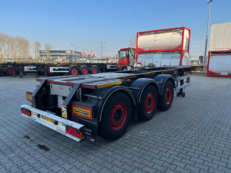 Burg 20FT ADR (EX/II, EX/III, FL, AT) Chassis, empty weight: 3.690kg, SAF INTRADISC, 2x Liftaxle, NL-chassis, APK/ADR: 08-2025 - Containertransporter/ Wissellaadbak oplegger: afbeelding 3 Burg 20FT ADR (EX/II, EX/III, FL, AT) Chassis, empty weight: 3.690kg, SAF INTRADISC, 2x Liftaxle, NL-chassis, APK/ADR: 08-2025 - Containertransporter/ Wissellaadbak oplegger: afbeelding 3