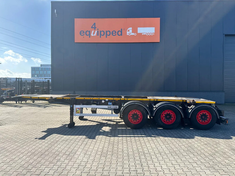 Burg 20FT ADR (EX/II, EX/III, FL, AT), Leergewicht : 3.690kg, SAF INTRADISC, 2x Liftachse, NL-Chassis, , APK/ADR: 07-2025 - Containertransporter/ Wissellaadbak oplegger: afbeelding 2 Burg 20FT ADR (EX/II, EX/III, FL, AT), Leergewicht : 3.690kg, SAF INTRADISC, 2x Liftachse, NL-Chassis, , APK/ADR: 07-2025 - Containertransporter/ Wissellaadbak oplegger: afbeelding 2