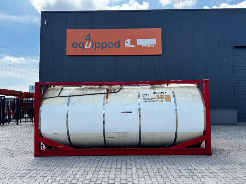 CIMC ISO, 24.940L, 20FT ISO, UN Portable T11, L4BN, payload: 32.170kg - Opslagtank: afbeelding 2 CIMC ISO, 24.940L, 20FT ISO, UN Portable T11, L4BN, payload: 32.170kg - Opslagtank: afbeelding 2