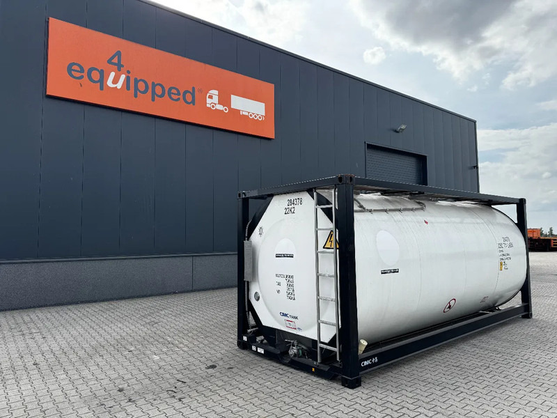 CIMC TOP: 2022, 20FT ISO, 25.030L, L4BN, UN Portable, T11, test:01 -2027 - Tankcontainer: afbeelding 1 CIMC TOP: 2022, 20FT ISO, 25.030L, L4BN, UN Portable, T11, test:01 -2027 - Tankcontainer: afbeelding 1