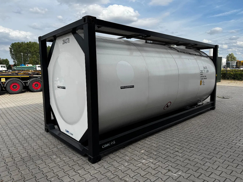 CIMC TOP: 2022, 20FT ISO, 25.030L, L4BN, UN Portable, T11, test:01 -2027 - Tankcontainer: afbeelding 4 CIMC TOP: 2022, 20FT ISO, 25.030L, L4BN, UN Portable, T11, test:01 -2027 - Tankcontainer: afbeelding 4