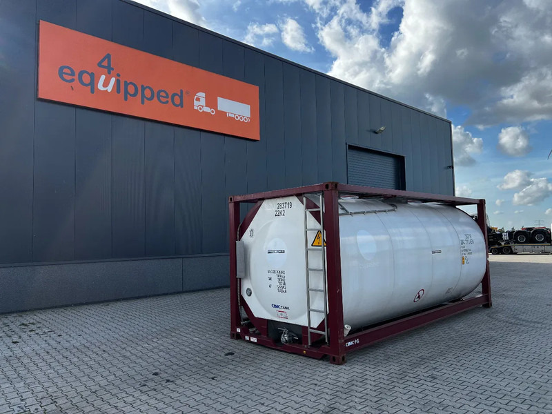CIMC UNUSED, BOTH FOOD STUFF/CHEMICAL USE, 20FT ISO, 25.000L, L4BN, UN Portable, T11, test: 12-2026 - Opslagtank: afbeelding 1 CIMC UNUSED, BOTH FOOD STUFF/CHEMICAL USE, 20FT ISO, 25.000L, L4BN, UN Portable, T11, test: 12-2026 - Opslagtank: afbeelding 1