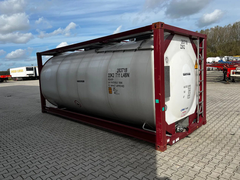 CIMC UNUSED, BOTH FOOD STUFF/CHEMICAL USE, 20FT ISO, 25.000L, L4BN, UN Portable, T11, test: 12-2026 - Opslagtank: afbeelding 5 CIMC UNUSED, BOTH FOOD STUFF/CHEMICAL USE, 20FT ISO, 25.000L, L4BN, UN Portable, T11, test: 12-2026 - Opslagtank: afbeelding 5