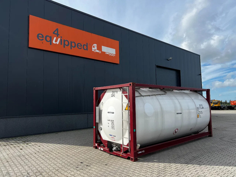 CIMC UNUSED, BOTH FOOD STUFF/CHEMICAL USE, 20FT ISO, 25.000L, L4BN, UN Portable, T11, test: 12-2026 - Opslagtank: afbeelding 1 CIMC UNUSED, BOTH FOOD STUFF/CHEMICAL USE, 20FT ISO, 25.000L, L4BN, UN Portable, T11, test: 12-2026 - Opslagtank: afbeelding 1