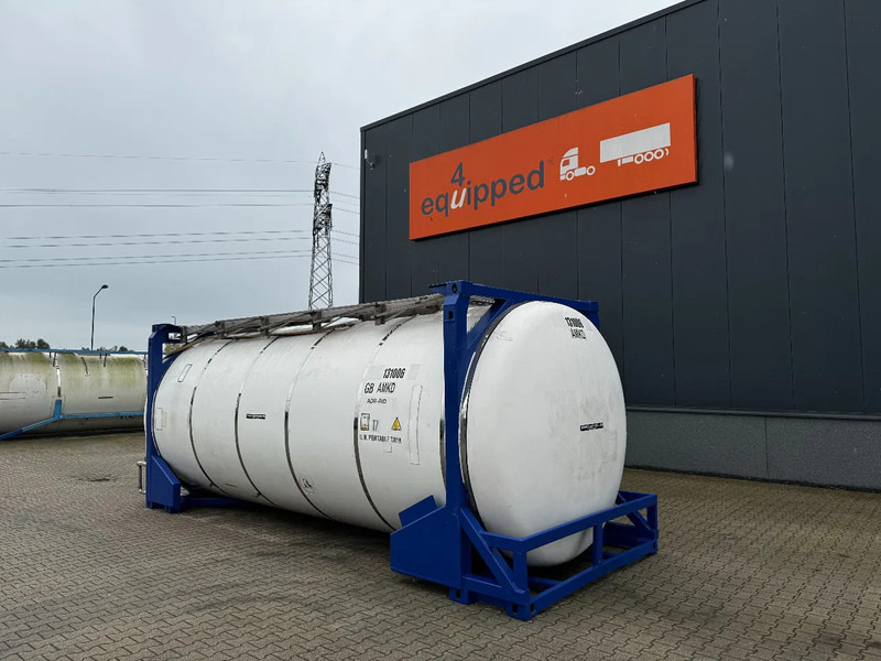 CPV 20FT SWAP, 30.900L, UN PORTABLE, T7, 2.5Y+ CSC test: 07/2026 - Opslagtank: afbeelding 2 CPV 20FT SWAP, 30.900L, UN PORTABLE, T7, 2.5Y+ CSC test: 07/2026 - Opslagtank: afbeelding 2