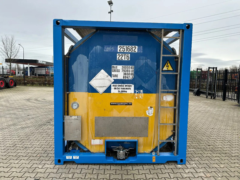 Consani 25.100L / 1-COMP, 20FT ISO, UN PORTABLE T11, 2,5Y-inspection till: 02-2028 - Opslagtank: afbeelding 5 Consani 25.100L / 1-COMP, 20FT ISO, UN PORTABLE T11, 2,5Y-inspection till: 02-2028 - Opslagtank: afbeelding 5