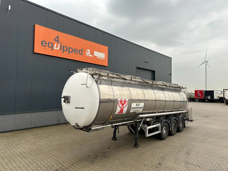 Feldbinder FOOD / LEVENSMIDDELEN / LEBENSMITTEL / 33.500L / 3-COMP / PUMP / NL-trailer / APK: 05-2026 - Tankoplegger: afbeelding 1 Feldbinder FOOD / LEVENSMIDDELEN / LEBENSMITTEL / 33.500L / 3-COMP / PUMP / NL-trailer / APK: 05-2026 - Tankoplegger: afbeelding 1