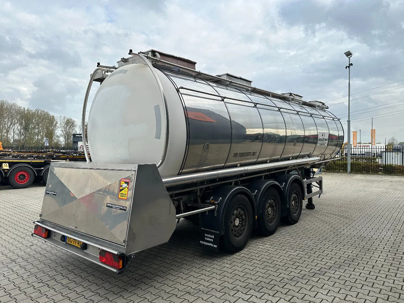 Feldbinder FOOD / LEVENSMIDDELEN / LEBENSMITTEL / 33.500L / 3-COMP / PUMP / NL-trailer / APK: 10-2026 - Tankoplegger: afbeelding 3 Feldbinder FOOD / LEVENSMIDDELEN / LEBENSMITTEL / 33.500L / 3-COMP / PUMP / NL-trailer / APK: 10-2026 - Tankoplegger: afbeelding 3