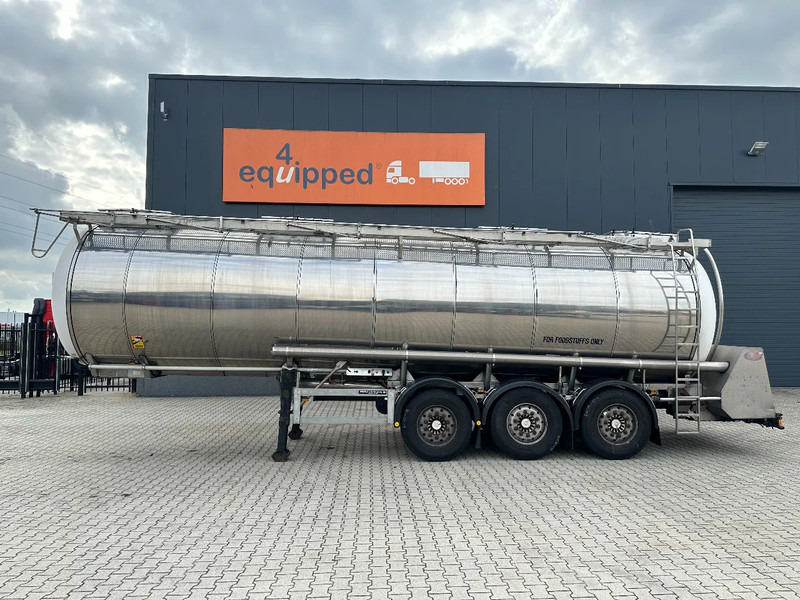 Feldbinder FOOD / LEVENSMIDDELEN / LEBENSMITTEL / 33.500L / 3-COMP / PUMP / NL-trailer / APK: 10-2026 - Tankoplegger: afbeelding 2 Feldbinder FOOD / LEVENSMIDDELEN / LEBENSMITTEL / 33.500L / 3-COMP / PUMP / NL-trailer / APK: 10-2026 - Tankoplegger: afbeelding 2