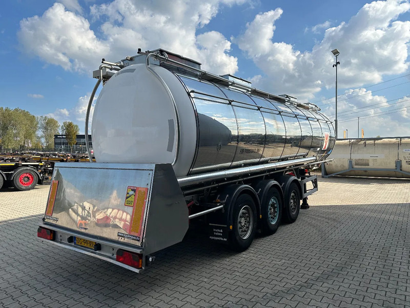Feldbinder LEBENSMITTEL / LEVENSMIDDELEN FOOD / 33.500L / 3-COMP / PUMPE / NL-trailer / APK: 09-2026 - Tankoplegger: afbeelding 3 Feldbinder LEBENSMITTEL / LEVENSMIDDELEN FOOD / 33.500L / 3-COMP / PUMPE / NL-trailer / APK: 09-2026 - Tankoplegger: afbeelding 3