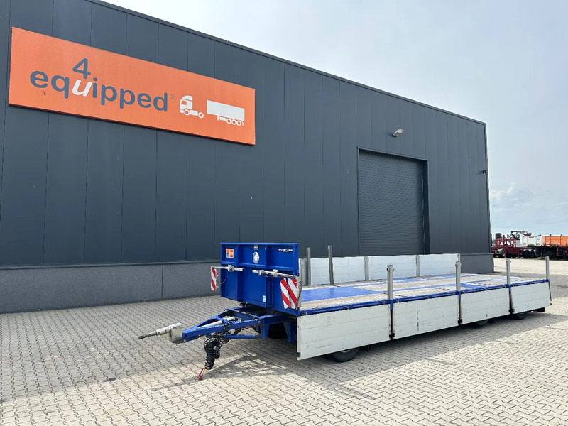 Floor zeer mooie AXD.330 3-assige aanhanger met alu zijborden, rongpotten, liftas, geschoopeerd, NL-aanhanger - Open/ Plateau aanhangwagen: afbeelding 2 Floor zeer mooie AXD.330 3-assige aanhanger met alu zijborden, rongpotten, liftas, geschoopeerd, NL-aanhanger - Open/ Plateau aanhangwagen: afbeelding 2