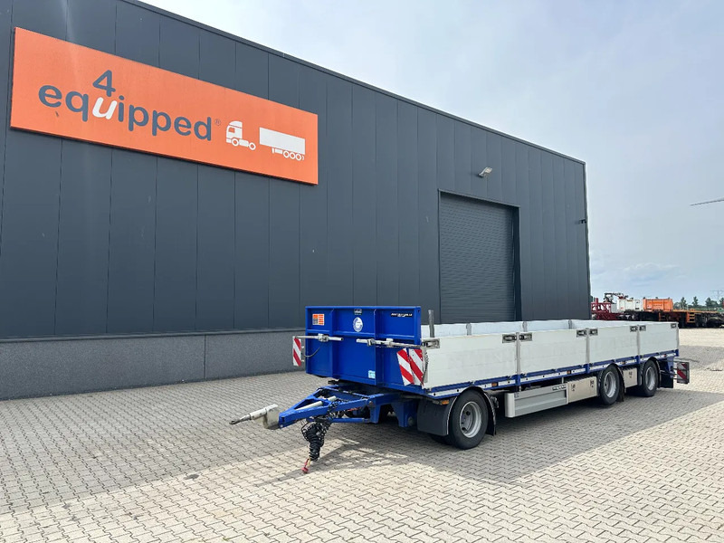 Floor zeer mooie AXD.330 3-assige aanhanger met alu zijborden, rongpotten, liftas, geschoopeerd, NL-aanhanger - Open/ Plateau aanhangwagen: afbeelding 1 Floor zeer mooie AXD.330 3-assige aanhanger met alu zijborden, rongpotten, liftas, geschoopeerd, NL-aanhanger - Open/ Plateau aanhangwagen: afbeelding 1