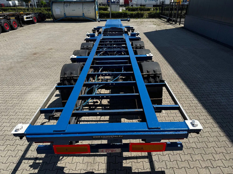 Groenewegen 40FT HC-chassis, BPW+Drum, liftaxle, NL-Chassis - Containertransporter/ Wissellaadbak oplegger: afbeelding 4 Groenewegen 40FT HC-chassis, BPW+Drum, liftaxle, NL-Chassis - Containertransporter/ Wissellaadbak oplegger: afbeelding 4