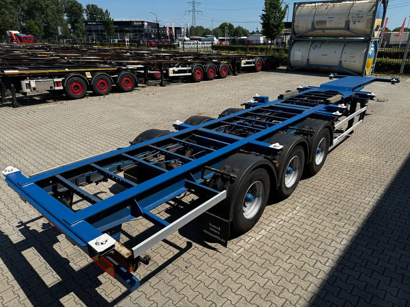Groenewegen 40FT HC-chassis, BPW+Drum, liftaxle, NL-Chassis - Containertransporter/ Wissellaadbak oplegger: afbeelding 3 Groenewegen 40FT HC-chassis, BPW+Drum, liftaxle, NL-Chassis - Containertransporter/ Wissellaadbak oplegger: afbeelding 3