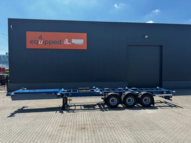 Groenewegen 40FT HC-chassis, BPW+Drum, liftaxle, NL-Chassis - Containertransporter/ Wissellaadbak oplegger: afbeelding 2 Groenewegen 40FT HC-chassis, BPW+Drum, liftaxle, NL-Chassis - Containertransporter/ Wissellaadbak oplegger: afbeelding 2