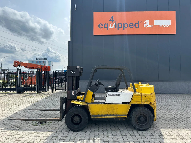 Jungheinrich YALE DFG 75 FORKLIFT, 8000KG, height: 225cm, triplex, 6 cil. diesel, 8.262hrs - Diesel heftruck: afbeelding 3 Jungheinrich YALE DFG 75 FORKLIFT, 8000KG, height: 225cm, triplex, 6 cil. diesel, 8.262hrs - Diesel heftruck: afbeelding 3