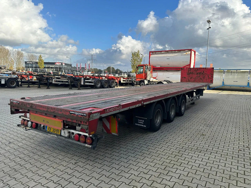 KEL-BERG HEAVY-DUTY MEGA PLATFORM, 1x 40FT / 2x 20FT HECKBÜNDIG, SAF + SCHEIBEBREMSEN, NL Auflieger - Open bak met boorden oplegger: afbeelding 3 KEL-BERG HEAVY-DUTY MEGA PLATFORM, 1x 40FT / 2x 20FT HECKBÜNDIG, SAF + SCHEIBEBREMSEN, NL Auflieger - Open bak met boorden oplegger: afbeelding 3