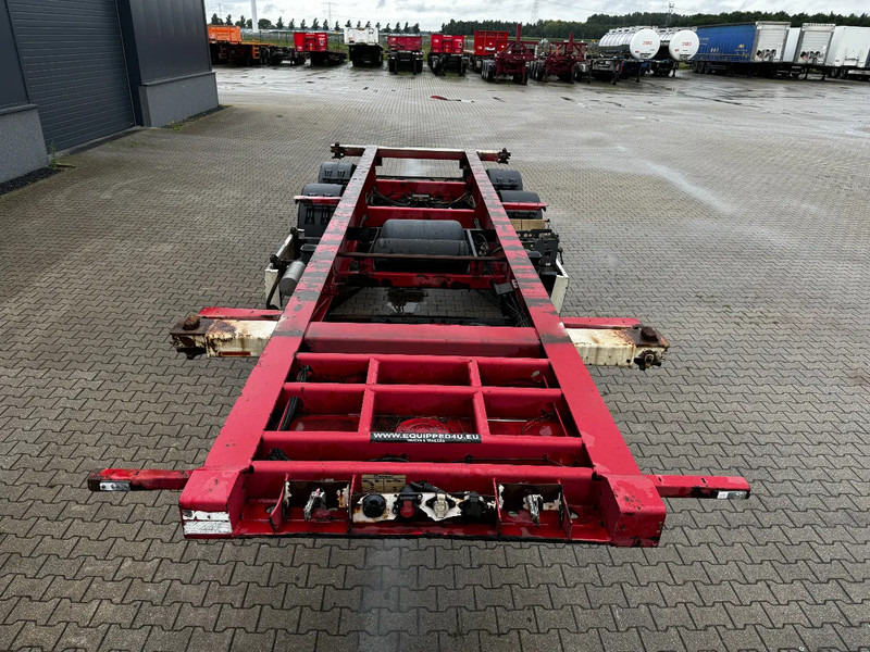 Krone 2-assig 20FT chassis, BPW + trommel, luchtvering, leeggewicht: 3.180kg - Containertransporter/ Wissellaadbak oplegger: afbeelding 2 Krone 2-assig 20FT chassis, BPW + trommel, luchtvering, leeggewicht: 3.180kg - Containertransporter/ Wissellaadbak oplegger: afbeelding 2