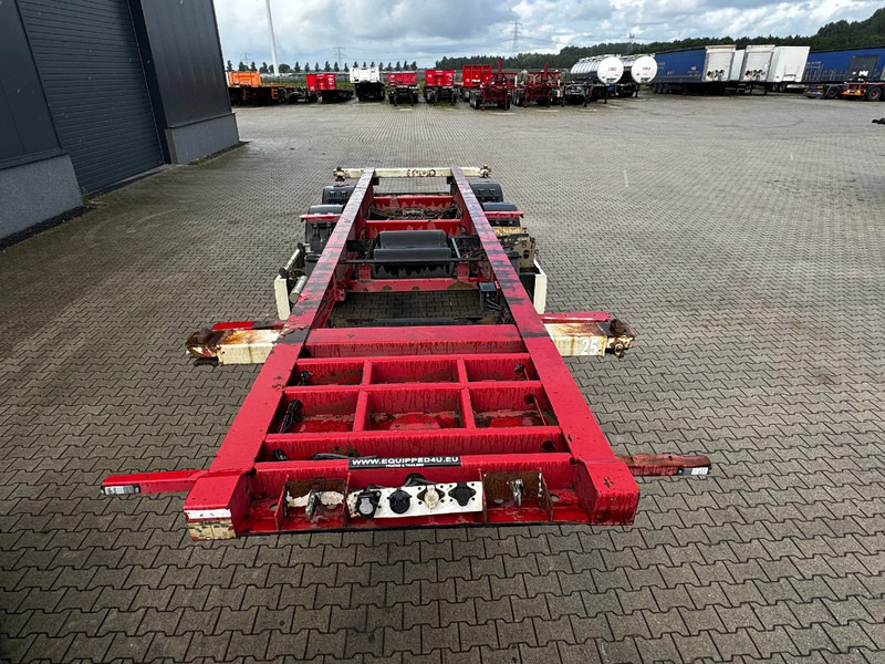 Krone 2-axle 20FT chassis, BPW + drumbrakes, airsuspension, empty weight: 3.180kg, 2x available - Containertransporter/ Wissellaadbak oplegger: afbeelding 5 Krone 2-axle 20FT chassis, BPW + drumbrakes, airsuspension, empty weight: 3.180kg, 2x available - Containertransporter/ Wissellaadbak oplegger: afbeelding 5