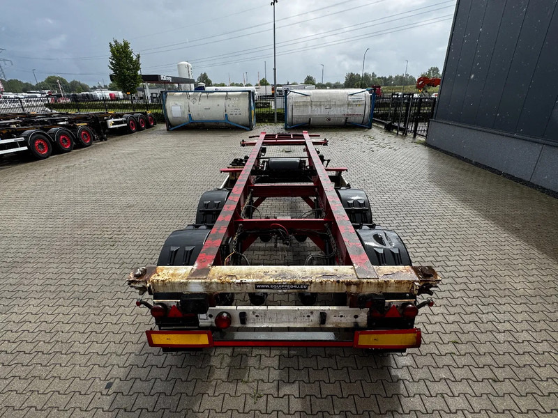 Krone 2-axle 20FT chassis, BPW + drumbrakes, airsuspension, empty weight: 3.180kg, 2x available - Containertransporter/ Wissellaadbak oplegger: afbeelding 4 Krone 2-axle 20FT chassis, BPW + drumbrakes, airsuspension, empty weight: 3.180kg, 2x available - Containertransporter/ Wissellaadbak oplegger: afbeelding 4