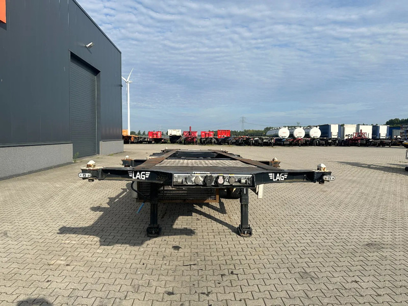 LAG 20FT + 30FT, BPW + DISC, LIFTAXLE, NL-CHASSIS - Containertransporter/ Wissellaadbak oplegger: afbeelding 5 LAG 20FT + 30FT, BPW + DISC, LIFTAXLE, NL-CHASSIS - Containertransporter/ Wissellaadbak oplegger: afbeelding 5