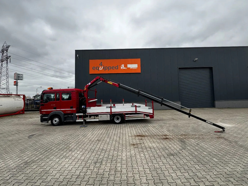 MAN TGL 8.180 Dubbele Cabine (DOKA), HMF535 K3 kraan met slechts 283 uur en 211.164km, EURO-6, oprij-platen, NL-truck, APK: 11/2025 - Autovrachtwagen vrachtwagen, Kraanwagen: afbeelding 1 MAN TGL 8.180 Dubbele Cabine (DOKA), HMF535 K3 kraan met slechts 283 uur en 211.164km, EURO-6, oprij-platen, NL-truck, APK: 11/2025 - Autovrachtwagen vrachtwagen, Kraanwagen: afbeelding 1