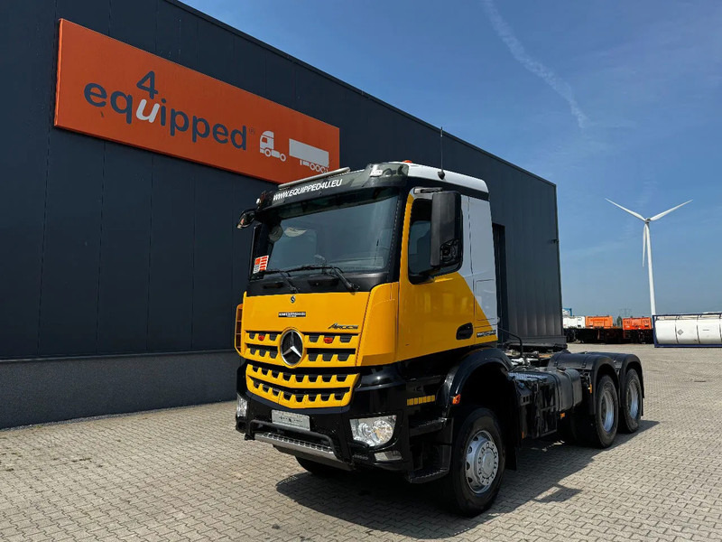 Mercedes-Benz Arocs 3345 6x6, FULL SPRING SUSPENSION, BIG AXLES, 335.239KM, HEAVY DUTY, HYDRAULICS, MOT: 05/2026, EURO 6 - Chassis vrachtwagen: afbeelding 1 Mercedes-Benz Arocs 3345 6x6, FULL SPRING SUSPENSION, BIG AXLES, 335.239KM, HEAVY DUTY, HYDRAULICS, MOT: 05/2026, EURO 6 - Chassis vrachtwagen: afbeelding 1